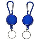 4 Pcs Badge Reel - Retractable Recoil Yoyo Ski Pass Id Card Holder Key Chai C8Q8