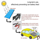 12V 4.5W Portable Solar Panel Power Car Universal Boat Battery Charger Back
