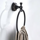 Brass Wall Mounted Bathroom Bath Hand Towel  Holder Hanger With Fixings