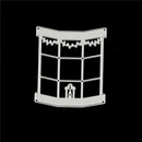 Christmas window Framed Cutting Dies Stencil Scrapbook Paper Cards Craft DIYX2