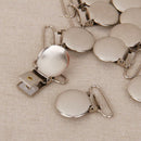 10Pcs Metal Pacifier Suspender Clips Holders for DIY Sewing Craft 2.5cm