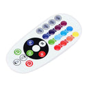 2pcs RGB 12SMD 5050 Car LED Light Auto Reading Wedge Light Remote Control A