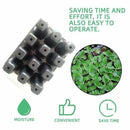 12 Cells Seed Starter Nursery Pot Seedling Trays Flower Grow Seedling Box