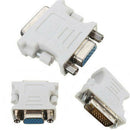 15 Pin VGA Female to 24+1 Pin DVI-D Male Adapter Converter LCD PC Laptop 2020