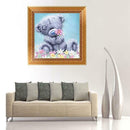 DIY 5D Diamond Embroidery Bear Painting Cross Stitch Craft Decor Kit
