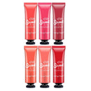 6 Piece Waterproof Long Lasting Shiny Shimmer Lipstick Lip Gloss Makeup Tool