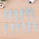 Gentleman Design Metal Cutting Dies For DIY Scrapbooking Album Paper Cards ES