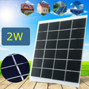 1Pcs 2W 7V Solar Panel Cell Power Module Battery Toys Light Charger New Mi D5T4