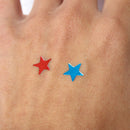 New 880Pcs Star Shape Stickers Labels For Children Teacher Reward DIY LJAU