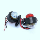 2XRed White Corner Side Marker LED Lights Outline Lamp Truck Trailer Van Bu H1A6