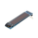 White 0.91" I2C IIC OLED 128x32 LCD LED Display Module SSD1306 For Arduino 1PC