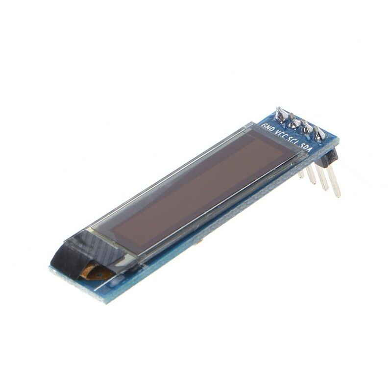 White 0.91" I2C IIC OLED 128x32 LCD LED Display Module SSD1306 For Arduino 1PC