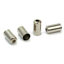 100Pcs Bike Bicycle Cycle Metal Brake Cable Wire Tips Caps Crimps 10x5x5mm