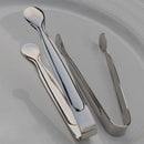 1pcs New Stainless Steel BBQ Buffet Salad Bread Cake Food Sugar Tongs Clip .