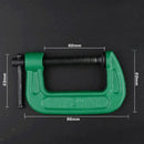 Heavy Duty C Clamp G Clamp Iron Frame With Steel Spindle & Handle 2 Inch