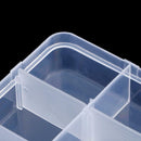 Fishing Lures Hook Bait Plastic Storage Box Adjustable Case Tackle Accessory
