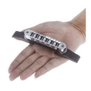 Chrome Guitar Bridge Roller Saddle Metal Rosewood Adjustable