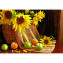 5D DIY Full Drill Diamond Painting Sun Flower Cross Stitch Embroidery Kits