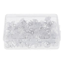 100 Pieces/set Round Head Stainless Steel Spiral Nail Stud Tack Pins Furniture