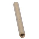 M3 x 50mm Female/Female Thread Brass Hex Standoff Spacer 10pcs