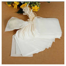 100pcs Empty Teabags Environmental food grade filter paper String Heat Seal X6O4