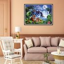 5D DIY Full Drill Diamond Painting Tiger Embroidery Mosaic Craft Kit (W622)