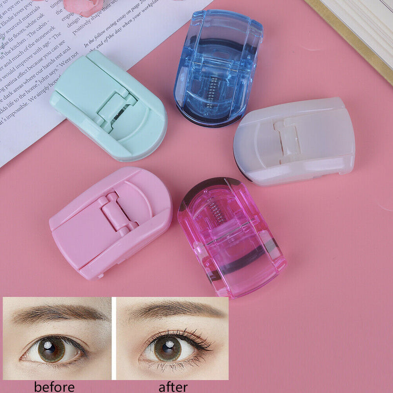 Mini Eyelash Curler Clip Portable False Eyelashes Curling Cosmetic Makeup To Gw