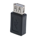 1Pc USB 2.0 A female to micro USB 5 pin female data adapter convertor  Z