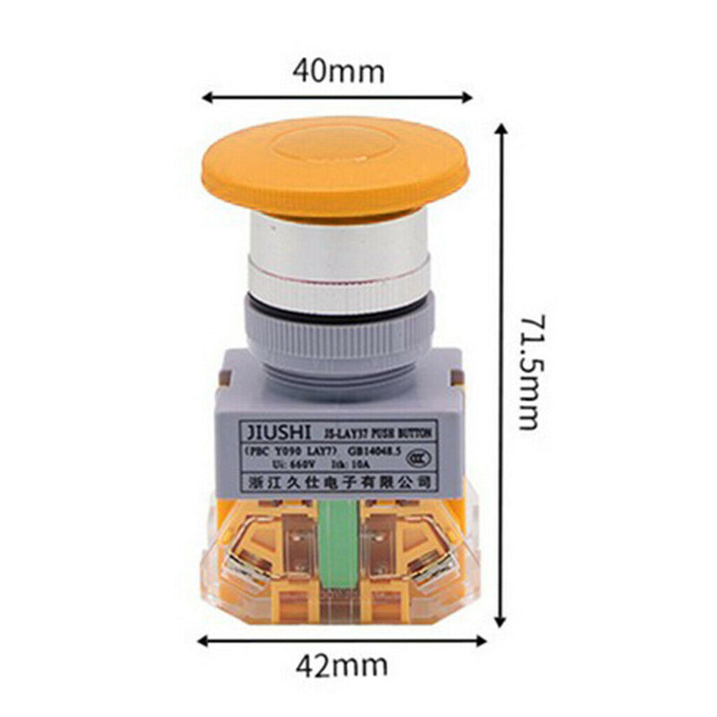 Emergency Stop Mushroom