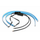 2X 45cm LED Switchback Headlight Sequential DRL Light Strip Tube Blue&Yellow f&M