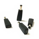 DC 5.5x2.1mm Male Plug To Micro USB Female Connector Adapter Charge Converte_kz