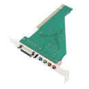 4CH CMI8738 Chipset Stereo Sound PCI Port Audio Card for Desktop PC