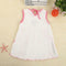 Baby Summer Dresses Girls O-Neck Sleeveless Cute Flowers Cotton Mini Dress #gib