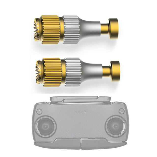 1 Pair For DJI Mavic Mini Remote Control Adjustable Alloy Thumb Rocker Stick AU