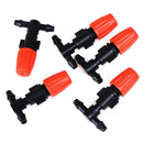 5pcs Irrigation Plant Self Watering Garden Hose Sprinklers Atomization noz OZ