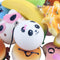 5Pcs Soft Squishy Bread Key Phone Straps Funny Gadgets Anti Stress Novelty Toys`