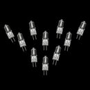 10Pcs G4 Base Halogen Bulbs Warm White Light Lighting Lamp DC 12V 10W 10 Watt