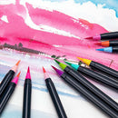 20pcs Artist Watercolor Brush Pens Drawing Calligraphy Painting Marker Pen