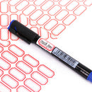 10sheets/pack LabelPaper Self-adhesive Stickers NameNote Price Tag Bar Sticke ^i