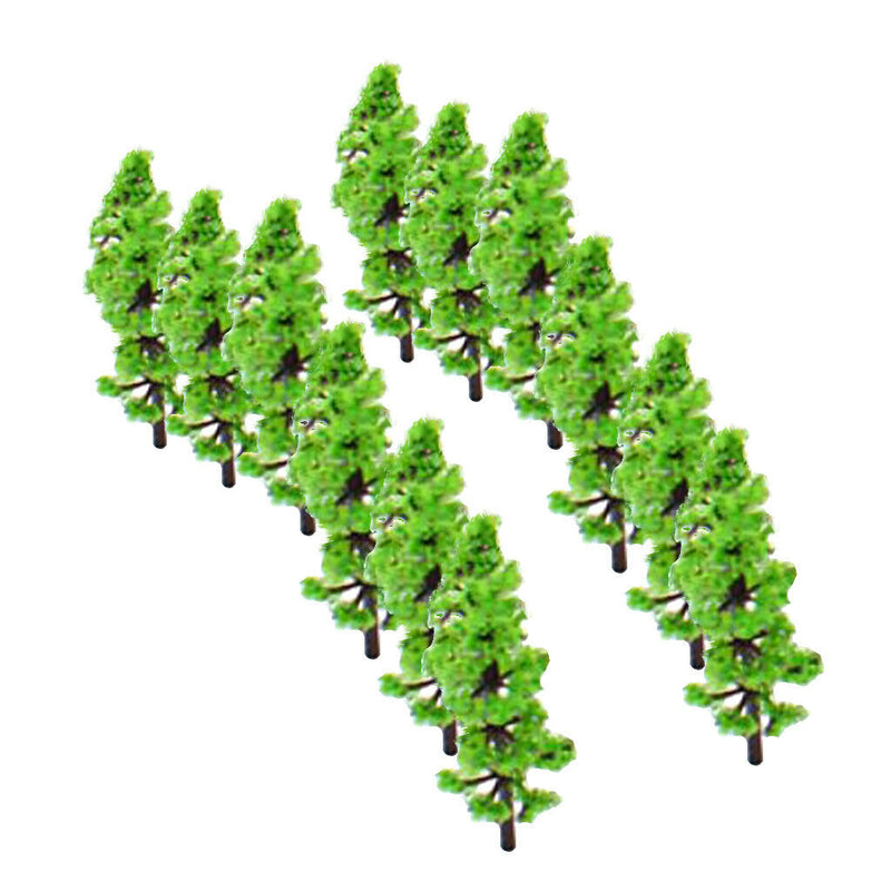 100 Fir Tree Models for Park Train Railway Landscape Layout 1:160 to 1:220 Scale