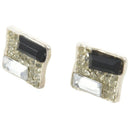 1 Pair New Fashion Women Lady Elegant Crystal Rhinestone Ear Stud Earrings