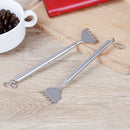 Practical handy adjustable stainless steel back telescopic scratcher massagTEUS