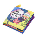 6pcs Soft Cloth Book Baby Kids Children Early Educational Cartoon Book Toys