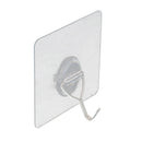 1 piece 7x7cm traceless hook stainless steel wall hook door hook for picture