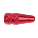 5pcs Bicycle Presta High Aluminium Pressure Valve Caps Dust Covers (Red)