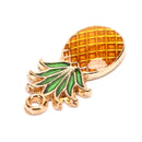 10Pcs/Set Enamel Alloy Pineapple Charms Pendant Jewelry Finding DIY Making Cr â„–#