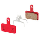 1 Pair Ceramic Bike Disc Brake Pad L x W x H: 1.38 x 1.2 x 0.16inch Durable Bike