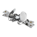 Retro Cardigan Clip Sweater Collar Clip Ladies Shawl Clips Dresses Shawl Flower