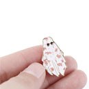Dubai Enamel Pin Arabian flower white robe sunglass Brooch Backpack Pins`Badge L
