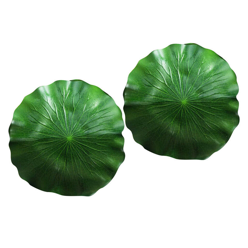 2x Artificial Aquarium   Tank Plant Aquatic Coral Background Lotus 29CM